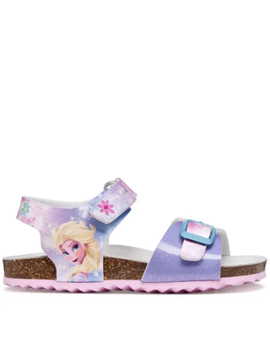 Geox Sandały J Adriel Girl J558MG 0NFKC C8545 D Fioletowy