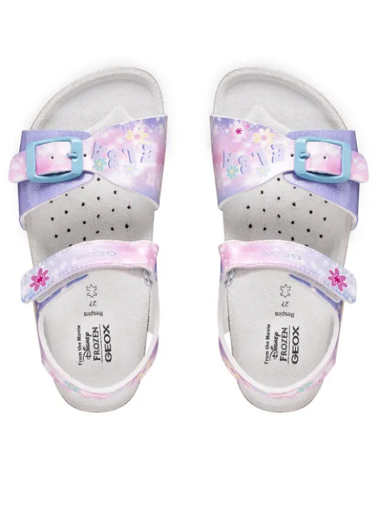 Geox Sandały J Adriel Girl J558MG 0NFKC C8545 D Fioletowy