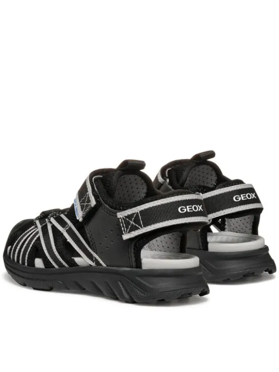 Geox Sandały J Airadyum Bo J55F1A 1454 C0017 S Czarny