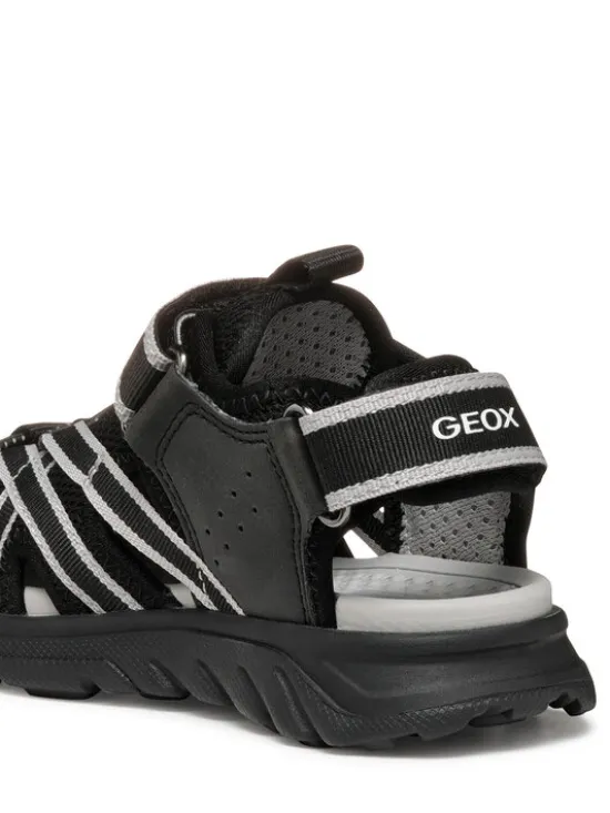 Geox Sandały J Airadyum Bo J55F1A 1454 C0017 S Czarny