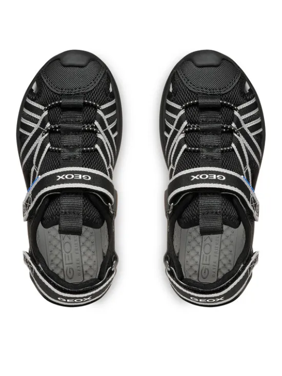 Geox Sandały J Airadyum Bo J55F1A 1454 C0017 S Czarny