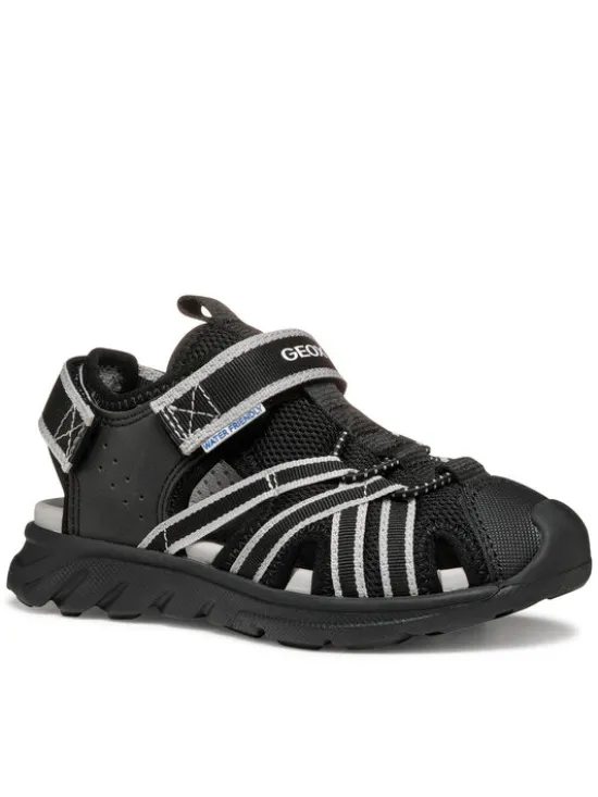 Geox Sandały J Airadyum Bo J55F1A 1454 C0017 S Czarny