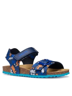 Geox Sandały J Ghita Boy J028LB 06A54 C0693 M Granatowy