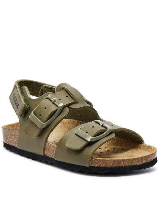 Geox Sandały J Ghita Boy J358LD 000BC C3009 M Khaki