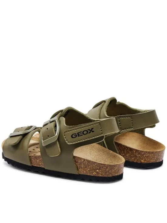 Geox Sandały J Ghita Boy J358LD 000BC C3009 M Khaki