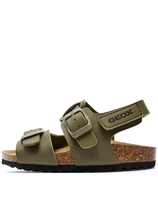 Geox Sandały J Ghita Boy J358LD 000BC C3009 M Khaki