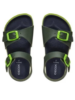 Geox Sandały J Ghita J558LC 0003W C3X2K S Khaki