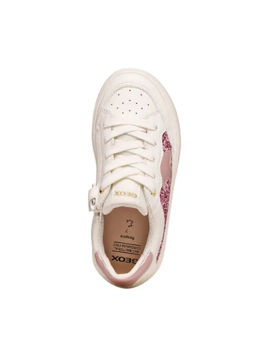 Geox Sandały J Gisli Girl J654NB 0BCEW C1M8W S Écru