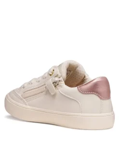 Geox Sandały J Gisli Girl J654NB 0BCEW C1M8W S Écru
