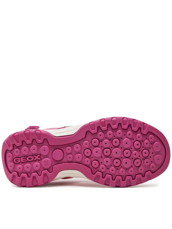 Geox Sandały Jr Borealis Girl J450WB 01450 C8N7Q S Różowy