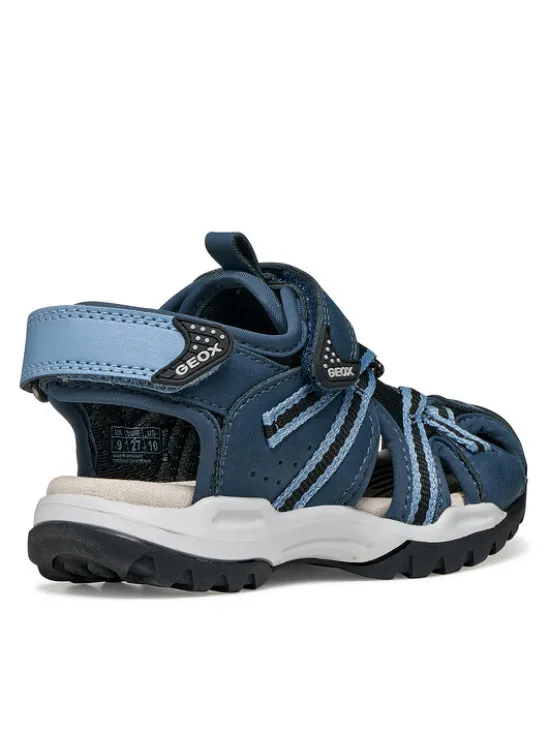 Geox Sandały Jr Borealis J450RB 014ME C4J9B M Granatowy