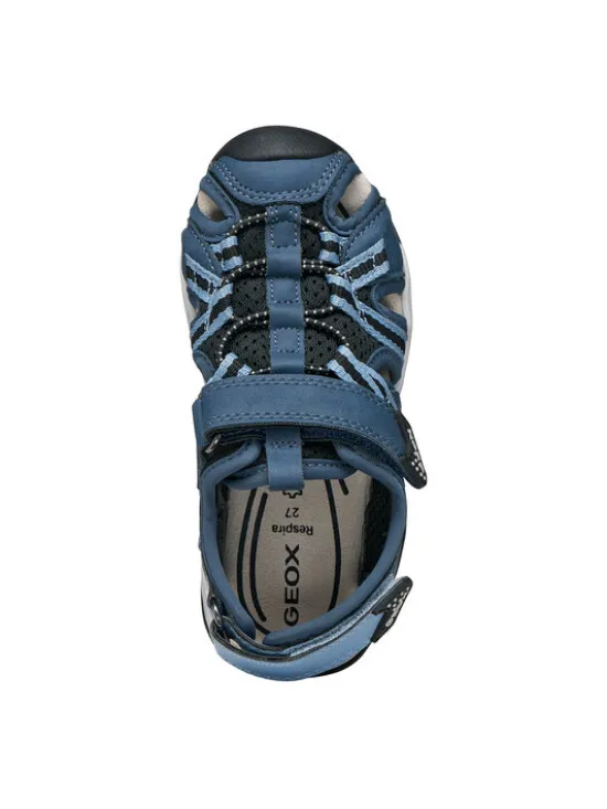 Geox Sandały Jr Borealis J450RB 014ME C4J9B M Granatowy