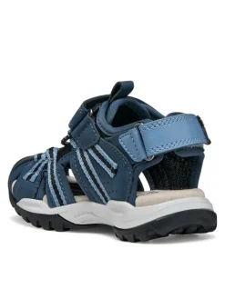 Geox Sandały Jr Borealis J450RB 014ME C4J9B M Granatowy