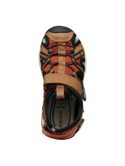 Geox Sandały Jr Borealis J450RB 014ME CD6N6 S Brązowy