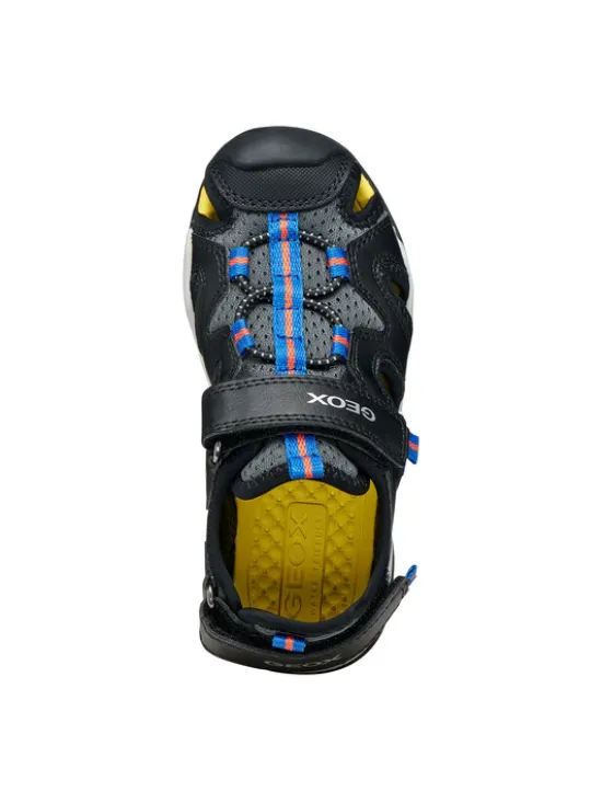Geox Sandały Jr Borealis J450RC 014BU C0005 S Czarny