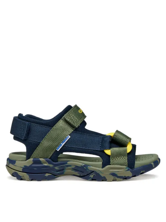 Geox Sandały Jr Borealis J450RE 01411 CF4A3 D Kolorowy
