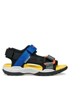 Geox Sandały Jr Borealis J450RE 01411 C0245 S Czarny