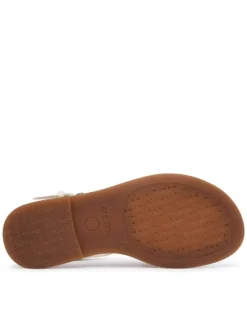 Geox Sandały Jr Sandal Karly J6535D 000BC C0653 S Biały
