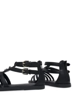 Geox Sandały Jr Sandal Karly J6535D 000BC C9258 S Czarny