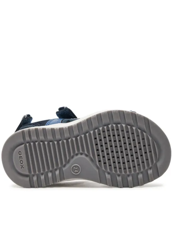 Geox Sandały J Sandal Alben Boy J35AVA 01520 CF44M M Granatowy