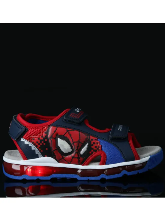 Geox Sandały J Sandal Android Boy J450QB 014CE C0735 D Granatowy