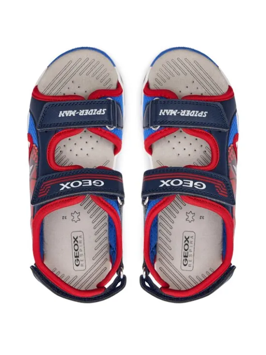 Geox Sandały J Sandal Android Boy J450QB 014CE C0735 D Granatowy