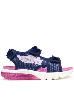 Geox Sandały J Sandal Ciberdron G J55MWA 0ASKN C0694 D Granatowy