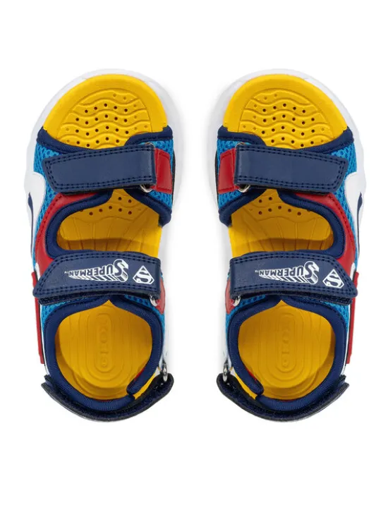 Geox Sandały J Sandal Ciberdron B J65MXC 01454 C4320 S Granatowy