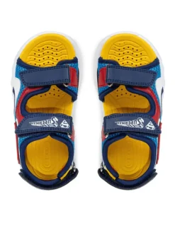 Geox Sandały J Sandal Ciberdron B J65MXC 01454 C4320 D Granatowy
