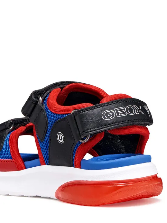 Geox Sandały J Sandal Ciberdron B J65MXA 01454 C0833 M Granatowy