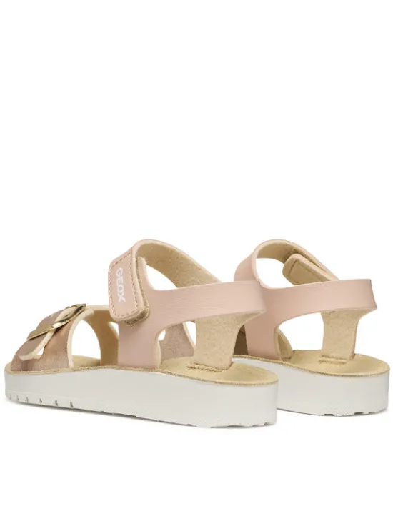 Geox Sandały J Sandal Costarei Gi J15EAB 0BCBN C8172 M Różowy