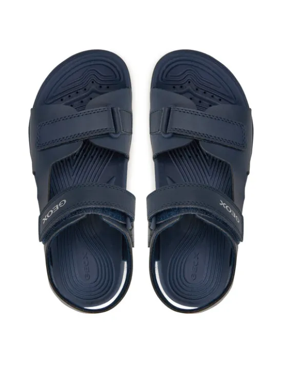 Geox Sandały J Sandal Fusbetto Bo J45HMA 000BC C4002 D Granatowy