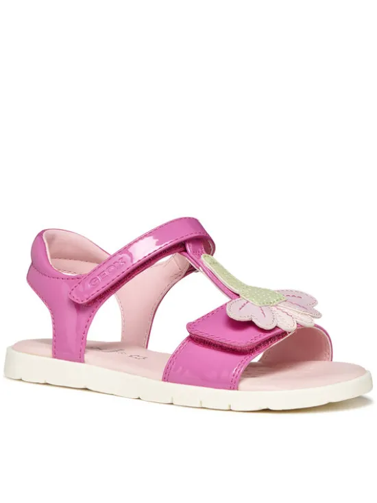 Geox Sandały J Sandal Joyfoot Gir J65P1C 000HH C0886 M Różowy