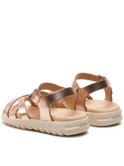 Geox Sandały J Sandal Soleima Gir J45GSA 000CF C7018 M Różowe złoto