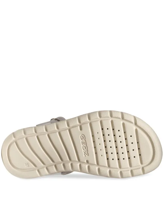 Geox Sandały J Soleima Gir J45GSA 43 C1000 M Biały