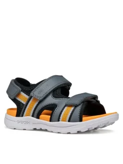 Geox Sandały J Vaniett Boy J555XB 01454 C9025 M Szary