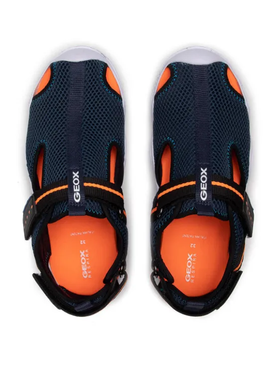Geox Sandały J Wader B. A J1530A 00014 C4074 S Granatowy