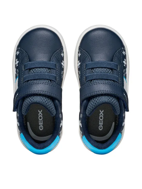 Geox Sneakersy B Eclyper Boy B455LA 000BC CF44D D Granatowy