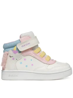 Geox Sneakersy B Eclyper Girl B665MB 0BCQ6 C0406 M Biały