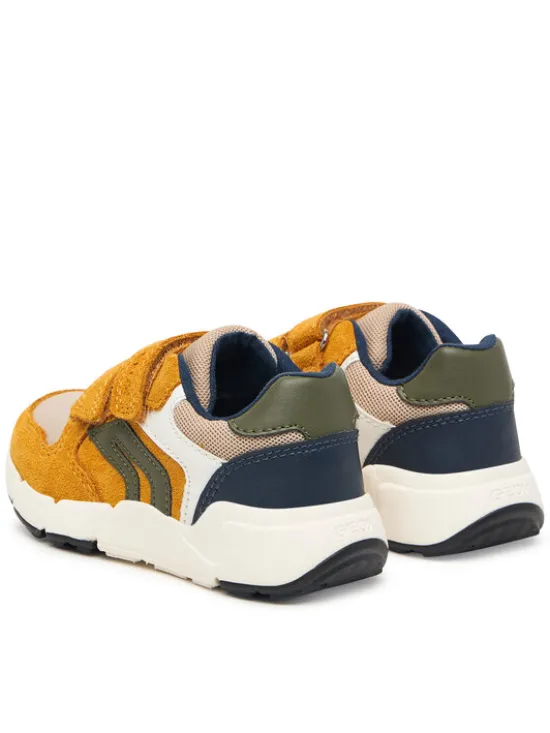 Geox Sneakersy B Flexyper Mini Boy B656GC 05422 C2023 M Żółty