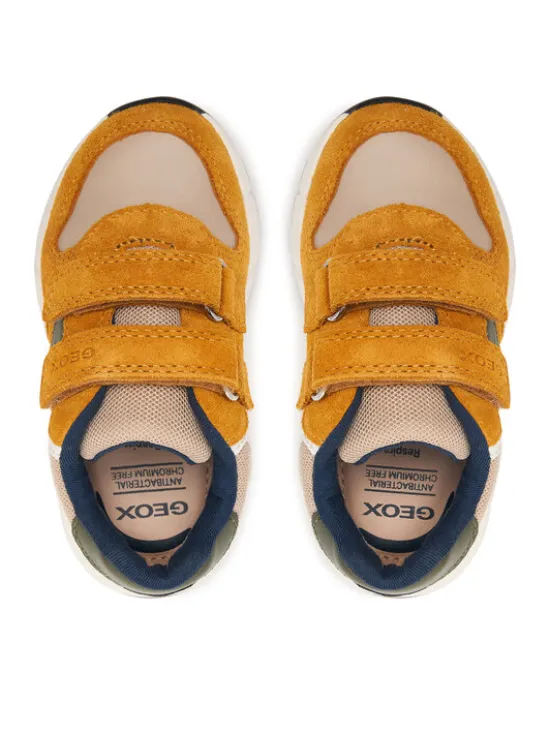 Geox Sneakersy B Flexyper Mini Boy B656GC 05422 C2023 M Żółty