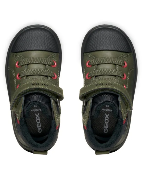 Geox Sneakersy B Gisli B461NC 0MEFU C0450 Khaki