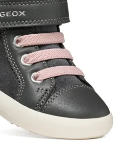 Geox Sneakersy B Gisli Girl B661MA 022BC C9002 S Szary ciemny