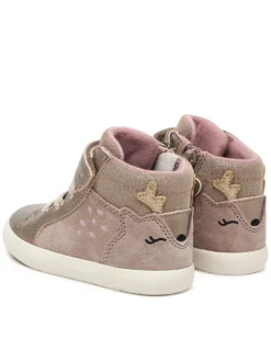 Geox Sneakersy B Gisli Girl B661MA 022NF C5005 M Beżowy ciemny