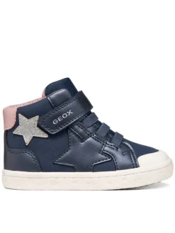 Geox Sneakersy B Gisli Girl B561MG 0AUAJ CF4A8 S Granatowy