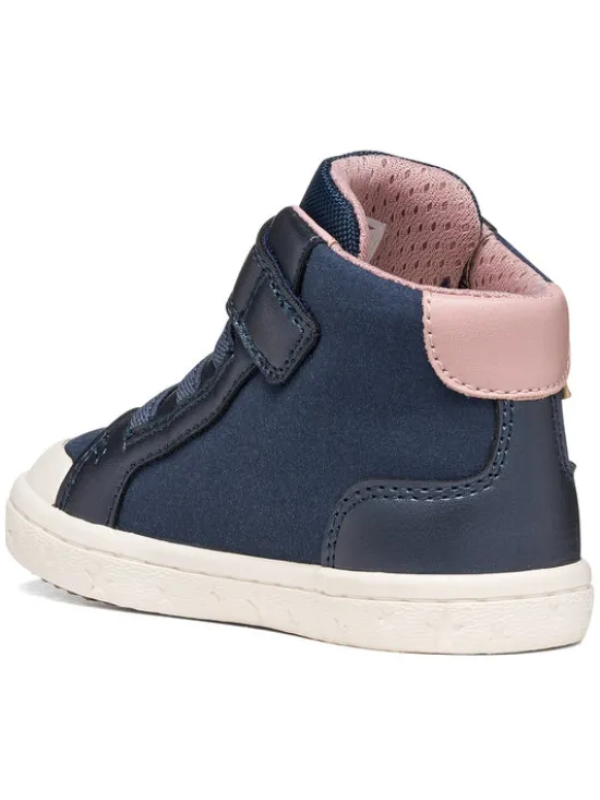 Geox Sneakersy B Gisli Girl B561MG 0AUAJ CF4A8 S Granatowy