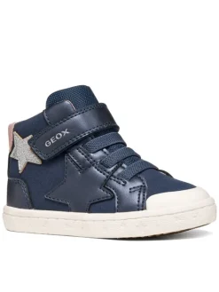 Geox Sneakersy B Gisli Girl B561MG 0AUAJ CF4A8 S Granatowy