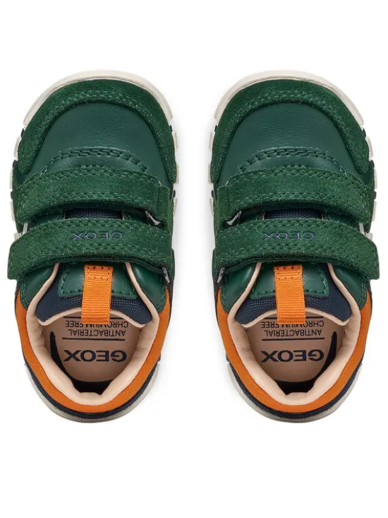 Geox Sneakersy B Iupidoo Boy B3555D 05422 C3P2T Zielony