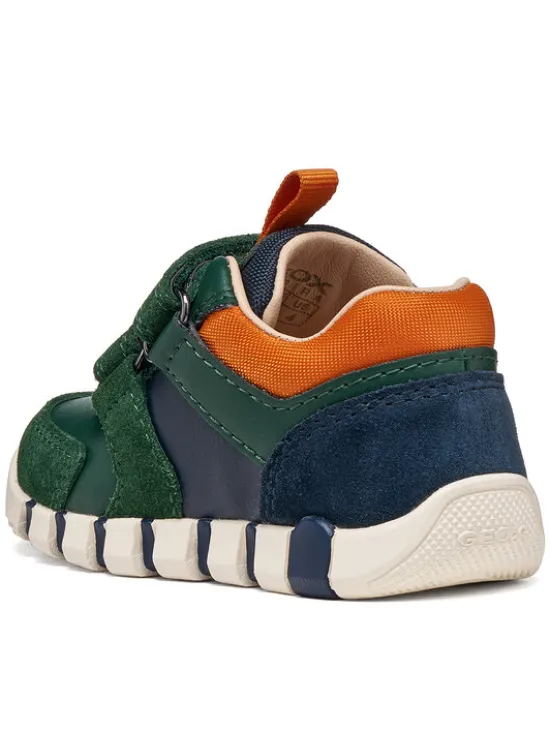 Geox Sneakersy B Iupidoo Boy B3555D 05422 C3P2T Zielony
