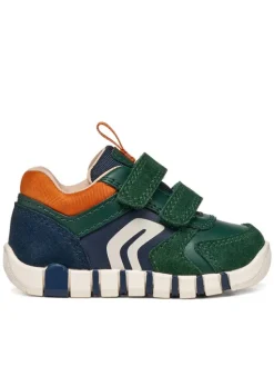 Geox Sneakersy B Iupidoo Boy B3555D 05422 C3P2T Zielony